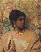 Henryk Siemiradzki Gypsy woman Spain oil painting artist